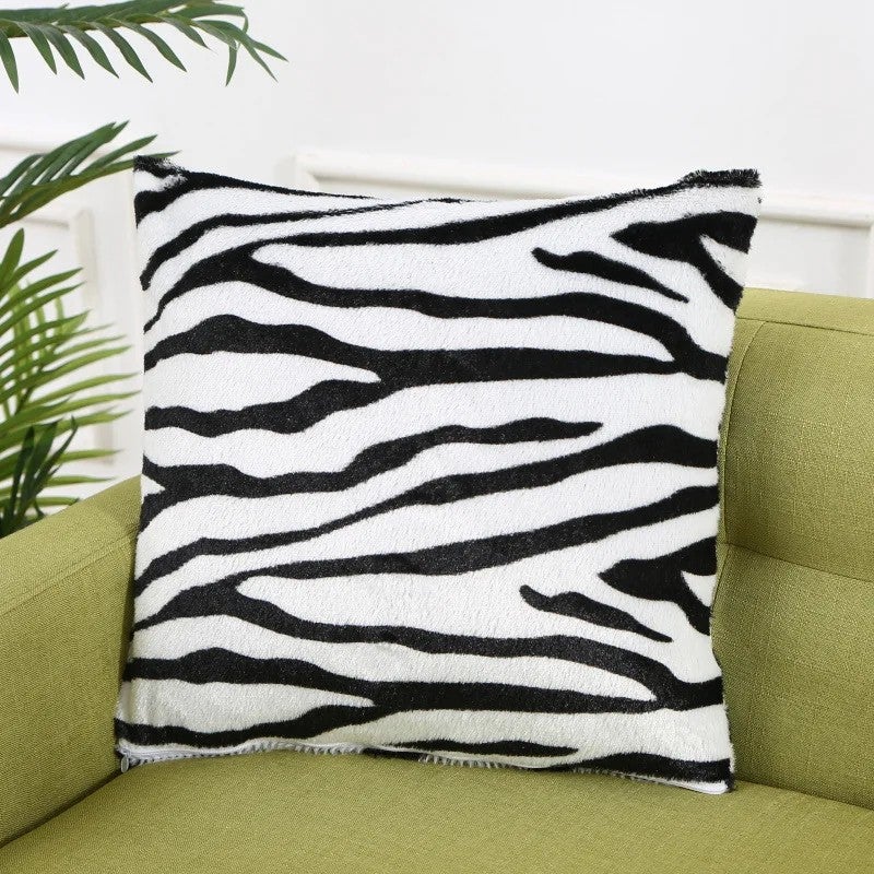 Y&D Animal Fur Theme Tiger Lion Wolf  Cheetah Printed Cushion Covers Ready to Ship - Image 2